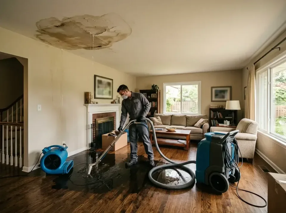 attic-pipe-burst-ceiling-drip-008 — frequently asked questions, Water Damage Restoration & Carpet Care in Georgetown, SC